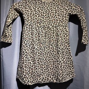 Old Navy Tan Leopard Print dress